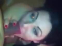 German Bitch suck and fuck my big fat cock