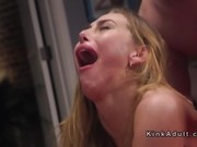 Rough bf anal fucked tied up girlfriend